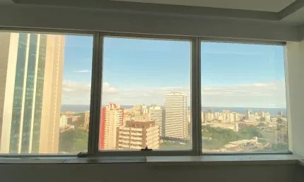 Vendo ou Alugo excelente sala, 103m, VISTA MAR, Magalhães Neto