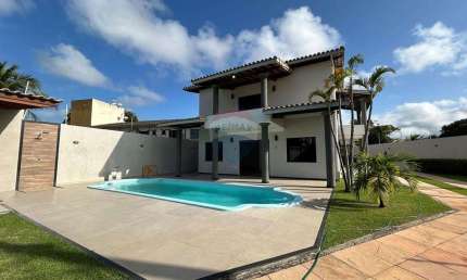 Casa 04 Quartos Suítes em Buraquinho, Lauro de Freitas