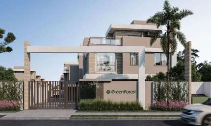 Casa em condomínio fechado com 3 quartos à venda na Rua Madre Clélia Merloni, 415, Santa Felicidade, Curitiba por R$ 1.458.000