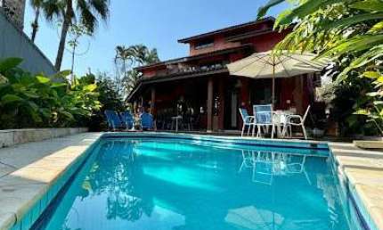 Casa com 4 dormitórios para alugar, 400 m² por R$ 6.000,00/dia - Baleia - São Sebastião/SP