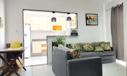 Apartamento 1 dormitório para Venda em Praia Grande, Caiçara, 1 dormitório, 1 banheiro, 1 vaga