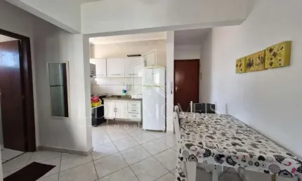 Apartamento 1 dormitório para locação em praia grande, maracanã, 1 dormitório, 1 banheiro, 1 vaga