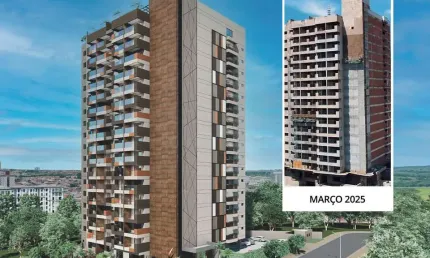 Apartamento para Venda em Ribeirão Preto, Santa Luzia, 1 dormitório, 1 banheiro, 1 vaga