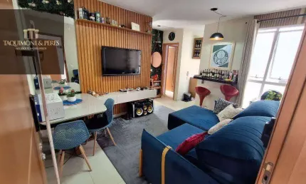 Apartamento porteira fechada com 2 Qts, 1 é suíte à venda, 49 m² por R$ 280.000 - Residencial Bela Vista - Anápolis/GO