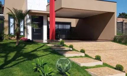 Venda de Casa Condomínio em Ribeirão Preto-SP, no Bairro Terras de Santa Marta - 2 Quartos, 2 Suítes, 2 Salas, 3 Banheiros, 4 Vagas, 125m².