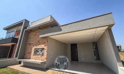 Casa de alto padrão no condomínio Vivendas da Mata em Ribeirão Preto-SP: 3 quartos, 3 suítes, 2 salas, 5 banheiros, 4 vagas.