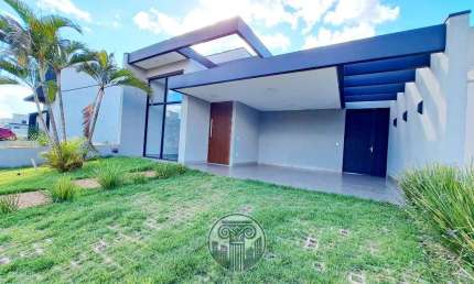 Linda Casa em Condomínio à venda em Ribeirão Preto-SP, no bairro Vivendas da Mata - 3 quartos, 1 suíte, 3 salas, 3 banheiros, 4 vagas de garagem - 150m² de área.