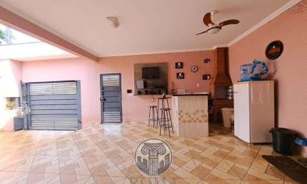 Imperdível oportunidade: Casa à venda em Ribeirão Preto-SP, Residencial e Comercial Palmares, 3 quartos, 1 suíte, 2 salas, 3 banheiros, 2 vagas, 200m².