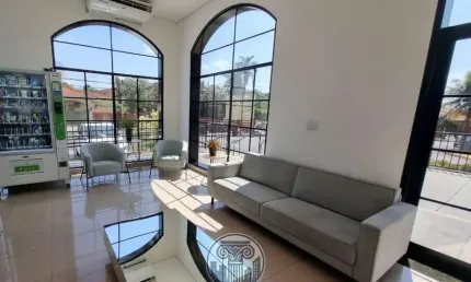Apartamento de alto padrão à venda em Ribeirão Preto-SP, no bairro Ribeirânia: 1 quarto, 1 suíte, 2 salas, 1 vaga - 49,50 m²
