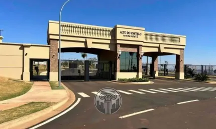 Terreno em Condomínio à Venda em Ribeirão Preto-SP, Residencial Alto do Castelo 2  308m² de Área