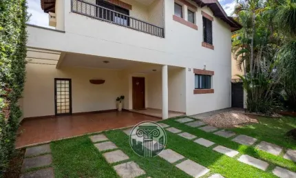Casa de alto padrão em condomínio no Condomínio Santa Helena em Ribeirão Preto-SP - 4 quartos, 2 suítes, 3 salas, 5 banheiros, 4 vagas, 270m².
