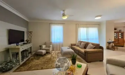 Apartamento de luxo com 3 suítes no Jardim Irajá, Ribeirão Preto-SP: 3 quartos, 3 salas, 5 banheiros, 3 vagas de garagem, 177m²