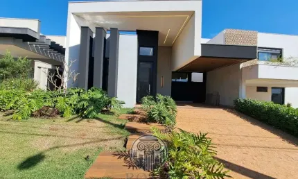 Casa em Condomínio à venda em Ribeirão Preto-SP: 3 quartos, 3 suítes, 3 salas, 5 banheiros, 4 vagas, 200m²