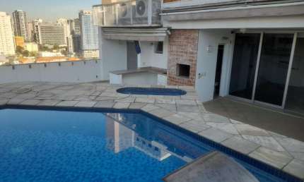 Funcional cobertura para venda com 4 quartos, sendo 3 suítes, 318m²