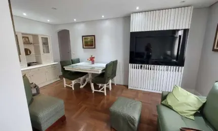 Deslumbrante apartamento tipo para venda em moema com 3 quartos, sendo 1 suíte, 85m²