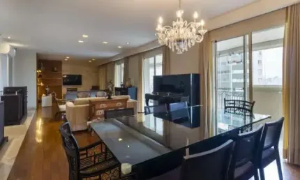 Funcional apartamento tipo para venda em campo belo com 4 quartos, sendo 4 suítes, 253m²