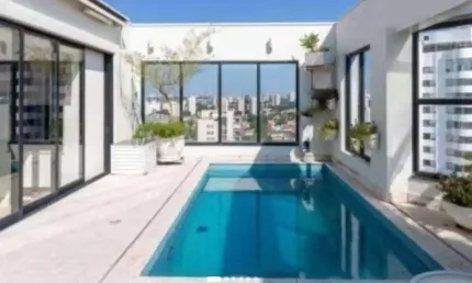 Elegante cobertura para venda em Campo Belo com 4 quartos, sendo 4 suítes, 390m²