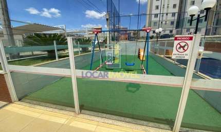 Apartamento no Residencial Cidadela, 2/4 sendo 1 suíte, 9º andar com elevador, área de lazer, Bairr