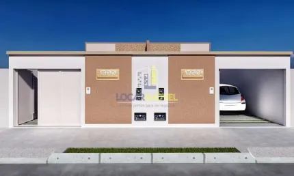 Casa de 3 quartos sendo 1 suíte, garagem para 2 carros terreno 5 x 25 à venda, Conveima I, Vitória