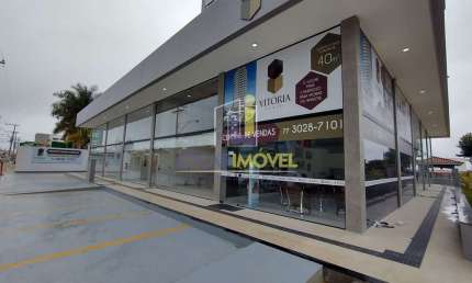 Loja, ponto comercial, de 52 m² com pé direito duplo podendo fazer mezanino no vitória Tower, Praça