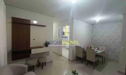 Residencial Gustavo Portiolli 3 quartos sendo 1 suíte com sala,.cozinha e quartos  mobiliados no Ca