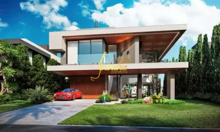 Sobrado costa serena,  a beira do lago, condomínio beira mar com 04 suites  mobiliado
