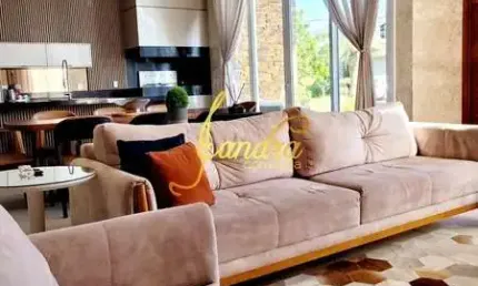 Casa terrea condominio com 4 suites mobiliado e decorado