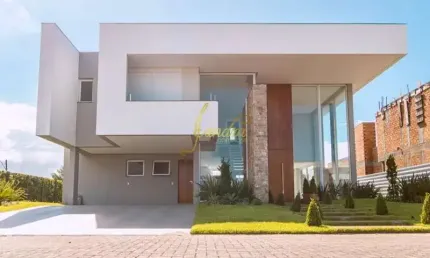 Casa em condominio em itapeva - torres com 05 suites  nova semi mobiliada