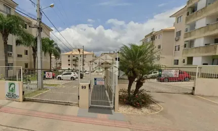 Apartamento 02 dormitórios semimobiliado com Sacada em Areias, São José - SC