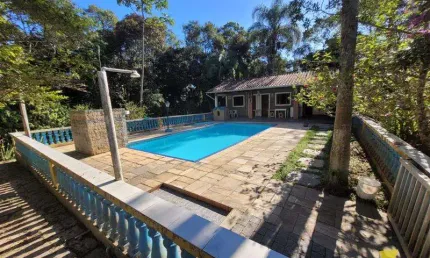Chácara / sítio com 7 quartos à venda na Avenida Airton dos Santos Heras Galvez, 3426, Jardim Santo Antônio, Arujá
