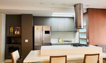 Lindo apartamento para locação mobiliado 3 dormitórios 3 vagas Alphaville