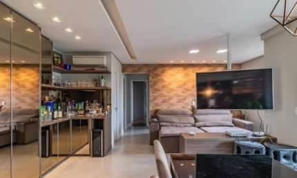 Lindo apartamento mobiliado 2 dormitórios 2 vagas Alphaville