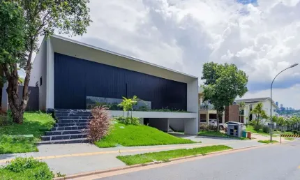 Casa em condomínio fechado com 4 quartos à venda na Rua Sírius, 01, Residencial Alphaville Flamboyant, Goiânia