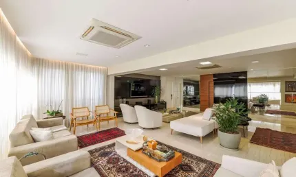 Apartamento à venda no residencial the place , com 4 suítes no vaca brava