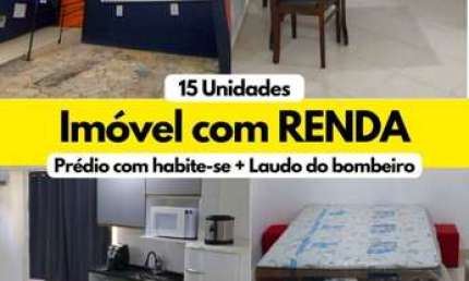 **Prédio à Venda com Aptos Studios  80% já Locados no Coração de Campinas**