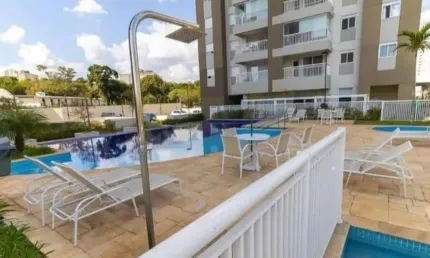 **Lindo apto mobiliado no Campos Elíseos com suíte e vaga coberta**