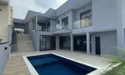 Casa com 3 dormitórios à venda, 391 m² por R$ 2.800.000,00 - Condomínio Zurich Dorf - Valinhos/SP