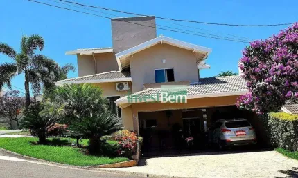 Casa com 4 dormitórios à venda, 323 m² por r$ 1.850.000,00 - condomínio villa fontana  - valinhos/sp