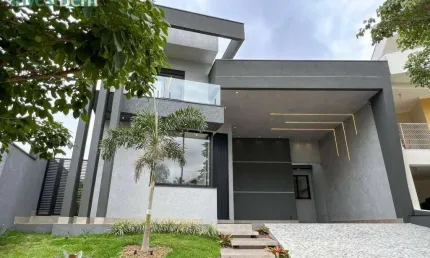 Casa com 3 dormitórios à venda, 294 m² por R$ 2.470.000 - Condomínio Residencial Canterville - Valinhos/SP