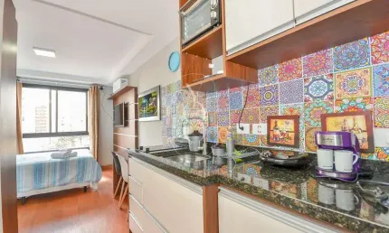 Kitnet / Stúdio à venda na Rua Riachuelo, 110, Centro, Curitiba, 27 m2 por R$ 330.000