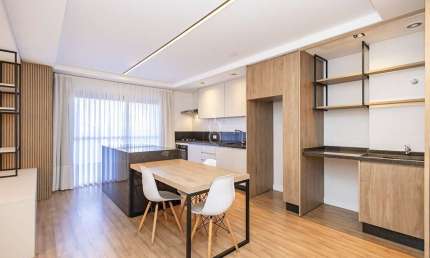 Apartamento com 1 quarto à venda na Rua Barão de Guaraúna, Alto da Glória, Curitiba, 55 m2 por R$ 639.000