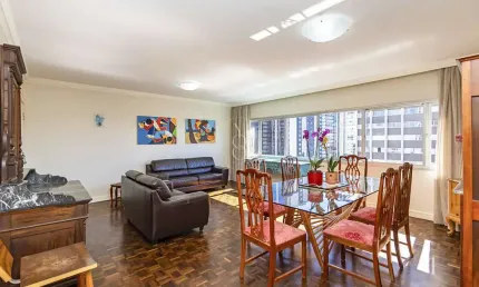 Apartamento com 3 quartos à venda na avenida joão gualberto, alto da glória, curitiba, 124 m2 por r$ 750.000
