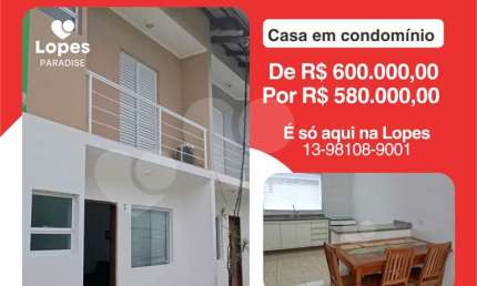 Casa em condomínio fechado com 2 quartos à venda na Aprovada 091, Indaia, Bertioga