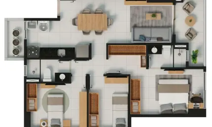 Apartamento para venda em fortaleza, aldeota, 2 dormitórios, 2 suítes, 2 banheiros, 1 vaga