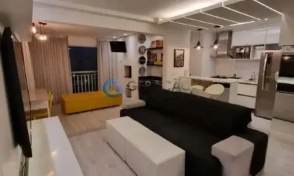 Apartamento com 63² mobiliado á venda no Jardim Aquarius