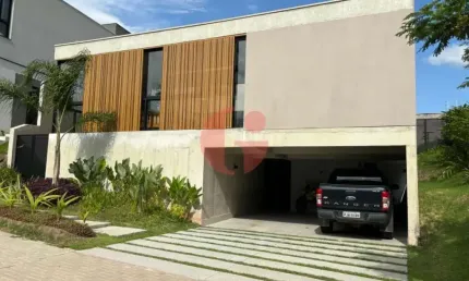Casa alto padrão para venda com 428m² - 3 suítes e 2 vagas de garagem no Alphaville 1