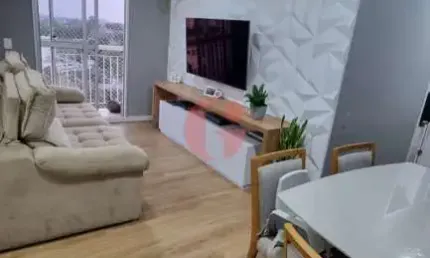 Apartamento para venda com 2 quartos e 1 vaga de garagem - 50m² no Parque Residencial Flamboyant