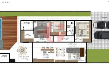 Casa com 3 quartos à venda na Rua Manoel Botelho de Oliveira, 40, Loteamento Villa Branca, Jacareí