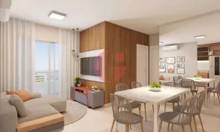Apartamento para venda 3 dormitórios parque industrial