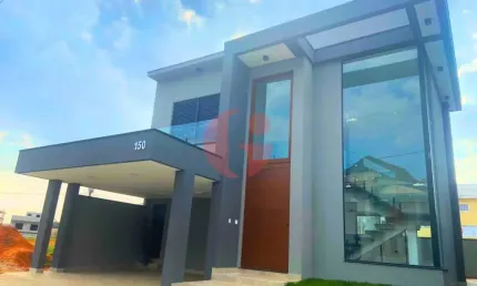 Casa para venda com 3 quartos e 2 garagens com 214m² - Loteamento Floresta